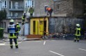 Feuer Koeln Neustadt Sued Kartaeuser Wall P45